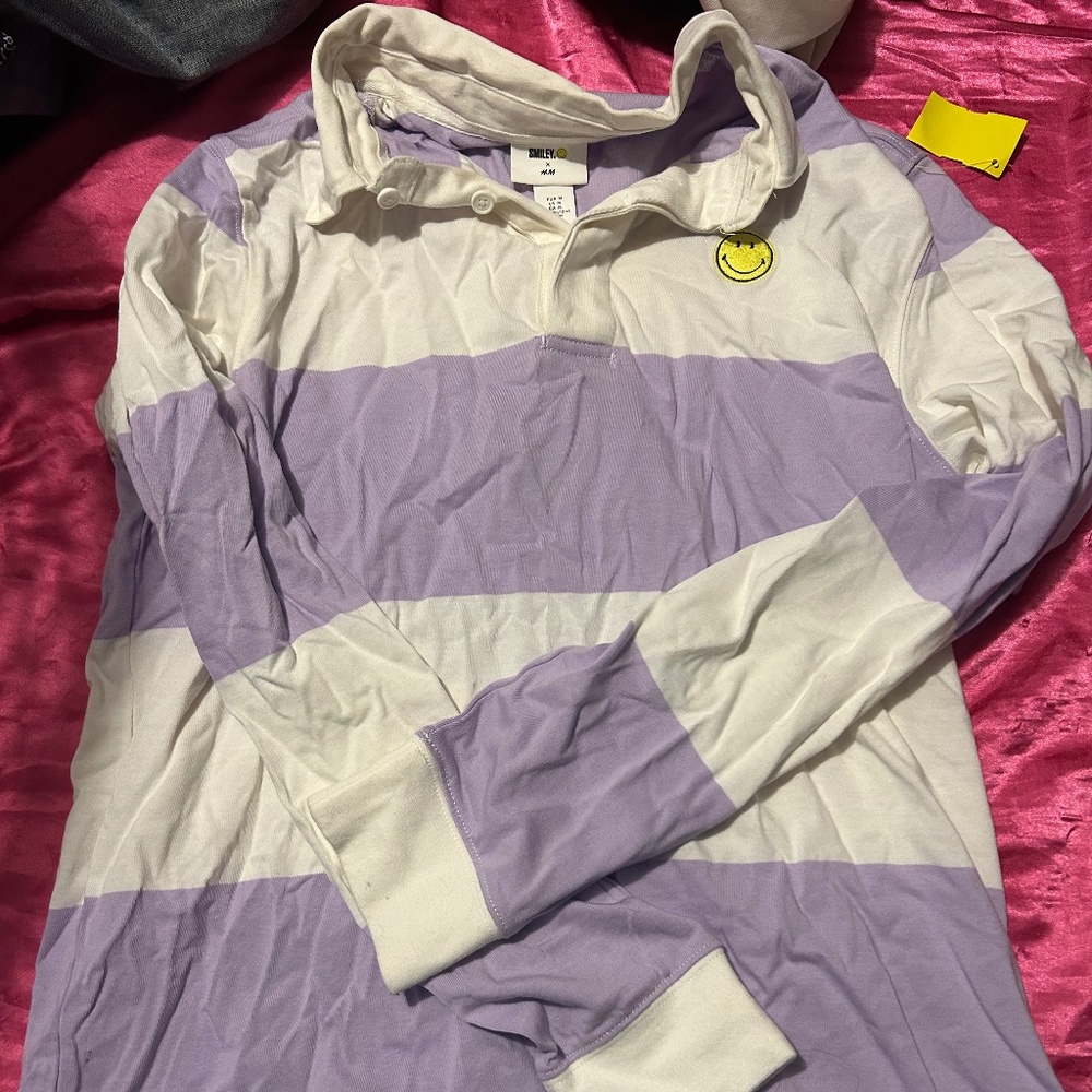 long sleeve collared shirt